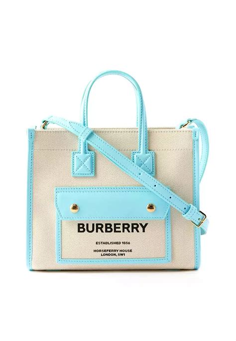 burberry mini bowling bag blue handpainted|burberry large tote bags.